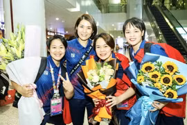 Đoàn Thể thao Việt Nam về nước, khép lại hành trình ASIAD 19