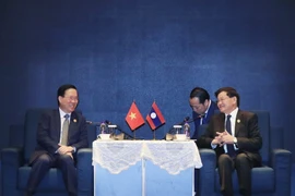 Chủ tịch nước Võ Văn Thưởng tiếp Tổng Bí thư, Chủ tịch nước Lào