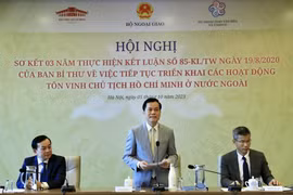 Tăng cường tuyên truyền, tôn vinh Chủ tịch Hồ Chí Minh với quốc tế