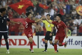 U23 Việt Nam sẽ rơi vào bảng đấu gồm những đội bóng nào ở Giải U23 châu Á 2024? (Ảnh: Minh Quyết/TTXVN)