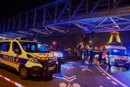 Hiện trường vụ tấn công bằng dao ở Paris. (Nguồn: Reuters)