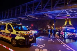 Hiện trường vụ tấn công bằng dao ở Paris. (Nguồn: Reuters)