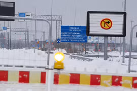 Cửa khẩu Vaalimaa sẽ được Phần Lan mở lại từ 14/12. (Nguồn: Getty Images)