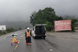 Phương án phân luồng giao thông, khắc phục sự cố sạt lở ở đèo Hải Vân