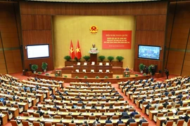 Hội nghị Toàn quốc nghiên cứu, học tập, quán triệt Nghị quyết Trung ương 8, khóa XIII. (Ảnh: Phương Hoa/TTXVN)