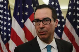 Bộ trưởng Tài chính Mỹ Steven Mnuchin. (Nguồn: AFP/TTXVN)