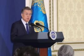 Tổng thống Hàn Quốc Moon Jae-in. (Nguồn: Yonhap/TTXVN)