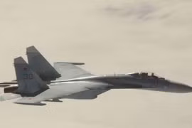 Máy bay Su-27 của Không lực Liên bang Nga. Ảnh minh họa. (Nguồn: AP/TTXVN)