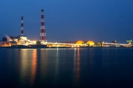 Nhà máy Nhiệt điện Thái Bình (công suất 600 MW) thuộc Công ty Nhiệt điện Thái Bình - một trong những đơn vị thành viên Tổng công ty Phát điện 3. (Ảnh: Ngọc Hà/TTXVN)