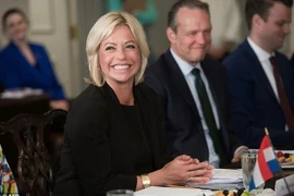 Cựu Bộ trưởng Quốc phòng Hà Lan Jeanine Hennis-Plasschaert. (Nguồn: dailymail.co.uk)