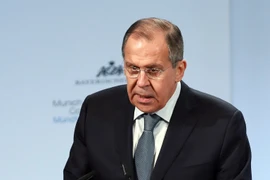 Ngoại trưởng Nga Sergei Lavrov. (Nguồn: THX/TTXVN)