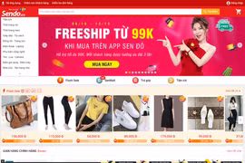 Trang bán hàng của Sen Đỏ.