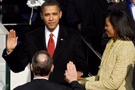 Lễ nhậm chức của Tổng thống Barack Obama năm 2009. (Ảnh: Getty)