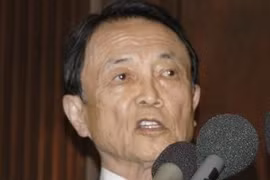 Bộ trưởng Tài chính Nhật Bản Taro Aso. (Nguồn: Kyodo/TTXVN)