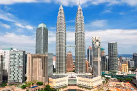 Một góc thủ đô Kuala Lumpur của Malaysia. (Nguồn: klook.com)