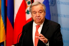 Tổng Thư ký LHQ Antonio Guterres. (Nguồn: THX/TTXVN)