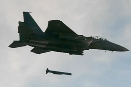 Máy bay chiến đấu F-15K Hàn Quốc. (Nguồn: YONHAP/TTXVN)