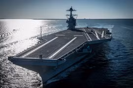 Tàu sân bay của Hải quân Mỹ. (Nguồn: Getty)