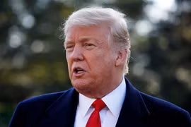 Tổng thống Mỹ Donald Trump. (Ảnh: THX/TTXVN)