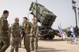 : Binh sĩ Israel và Mỹ tham gia cuộc tập trận "Juniper Cobra" tại căn cứ không quân Haizor, Israel ngày 8/3. (Nguồn: AFP/TTXVN)