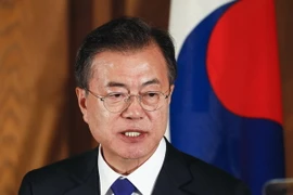 Tổng thống Hàn Quốc Moon Jae-in. (Nguồn: AFP/TTXVN)