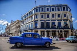 Một góc đường phố ở thủ đô La Habana, Cuba ngày 8/11. (Nguồn: AFP/TTXVN)