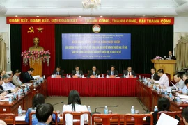 Toàn cảnh hội nghị. (Ảnh: Nguyễn Dân/TTXVN)