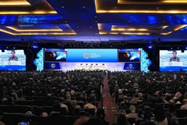 Quang cảnh phiên khai mạc hội nghị. (Ảnh: Thống Nhất/TTXVN)