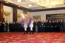 [Photo] Lễ viếng Chủ tịch nước Trần Đại Quang tại TP Hồ Chí Minh