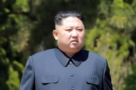 Nhà lãnh đạo Triều Tiên Kim Jong-un. (Nguồn: AFP/TTXVN)
