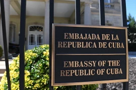 Đại sứ quán Cuba tại Washington D.C., Mỹ ngày 3/10/2017. (Nguồn: THX/TTXVN)