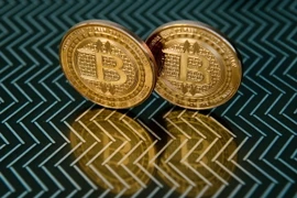 Đồng bitcoin. (Nguồn: AFP/TTXVN)