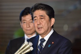 Thủ tướng Nhật Bản Shinzo Abe. (Nguồn: EPA/TTXVN)