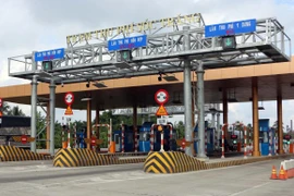 Trạm BOT Sóc Trăng. (Ảnh: Trung Hiếu/TTXVN)