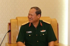 Thượng tướng Bế Xuân Trường, Ủy viên Trung ương Đảng, Thứ trưởng Bộ Quốc phòng. (Ảnh: Dương Giang/TTXVN)