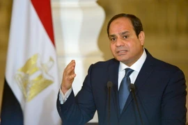 Tổng thống Ai Cập Abdel Fattah el-Sisi. (Nguồn: AFP/TTXVN)