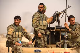 Các nhân viên an ninh Afghanistan. (Nguồn: AFP/TTXVN)