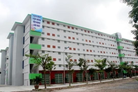 Khu nhà ở công nhân KCN Đồng An, Bình Dương. (Ảnh: Nguyễn Văn Việt/TTXVN)