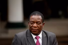 Tổng thống Zimbabwe Emmerson Mnangagwa. (Nguồn: THX/TTXVN)