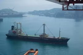 Tàu hàng Ul Ji Bong 6 của Triều Tiên. (Nguồn: Marine Traffic/TTXVN)