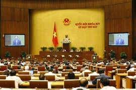 Quang cảnh phiên họp. (Ảnh: Doãn Tấn/TTXVN)