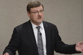 Chủ tịch Ủy ban đối ngoại Hội đồng Liên bang (Thượng viện Nga) Konstantin Kosachev. (Nguồn: Sputnik/TTXVN)