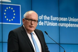 Phó Chủ tịch EC Frans Timmermans. (Nguồn: AFP/TTXVN)
