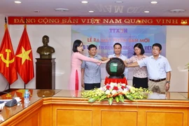 [Photo] Lễ ra mắt phiên bản mới Cổng thông tin điện tử TTXVN