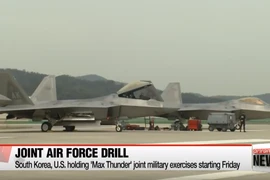 [Video] Mỹ-Hàn huy động 100 chiến đấu cơ cho cuộc tập trận Thần Sấm