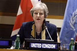 Thủ tướng Anh Theresa May. (Nguồn: AFP/TTXVN)