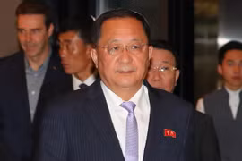 Bộ trưởng Ngoại giao Triều Tiên Ri Yong Ho. Ảnh: YONHAP/TTXVN)
