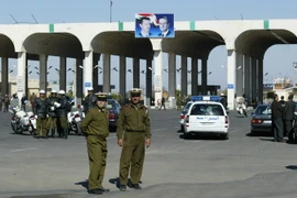 Quang cảnh tại cửa khẩu biên giới Nassib giữa Jordan và Syria. (Nguồn: AFP/TTXVN)