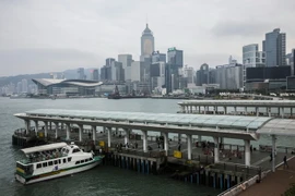 Cảng Trung tâm ở Hong Kong, Trung Quốc. (Nguồn: AFP/TTXVN)