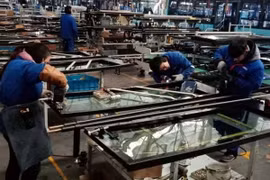 Lợi nhuận của các tập đoàn công nghiệp Trung Quốc giảm trong tháng 11. (Nguồn: AFP)